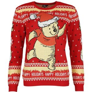 Winnie The Pooh - Dance - Kersttrui - Meerkleurig - Dames