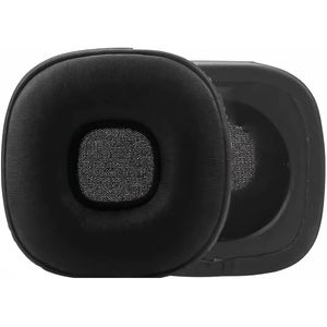 Proteïne leer oorkussens geschikt voor Marshall Major V Zwart - Kunstleer earpad