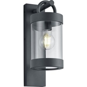 TRIO SAMBESI - Wandlamp - Antraciet - excl. 1x E27 4W - Schemeringsensor - Buitenverlichting - IP44