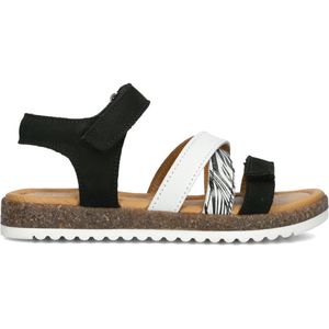 Jochie & Freaks Christel Sandalen - Meisjes - Zwart - Maat 33