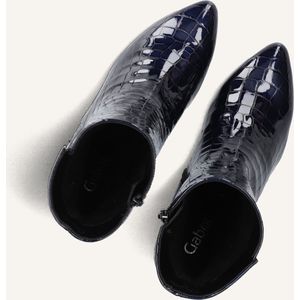 Gabor 701 Enkellaarsjes - Enkelboots met rits - Dames - Blauw - Maat 37