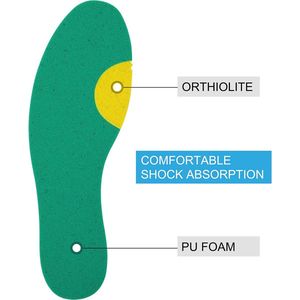 inlegzool voor voeten / optimum cushioning and support - sports shoe insoles \ inlegzolen voor frisse voeten - extra demping 40.5