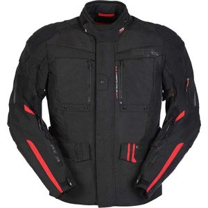 Furygan Explorer Black Red M - Maat - Jas