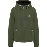 DreiMaster Maritim Functionele jas  groen / wit