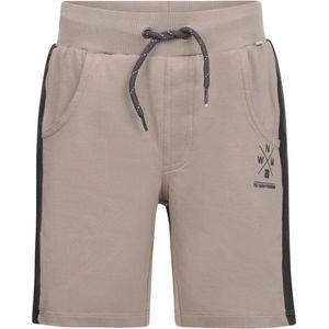 No Way Monday-Boys Jogging shorts- Dark sand - Maat 98