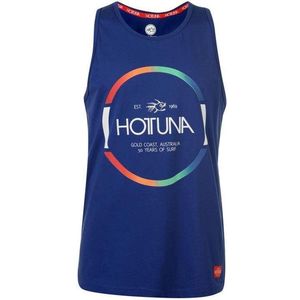 Hot Tuna Singlet - Hemdje - maat M - Heren - Cobalt blauw