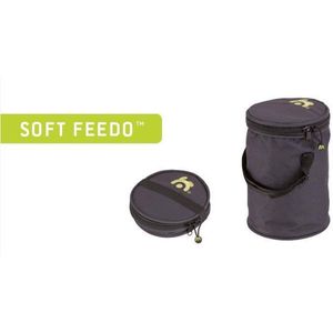 Maelson Soft Feedo 230 opvouwbare voer opslag voor circa 2 kg voer Voerbak voor honden en katten