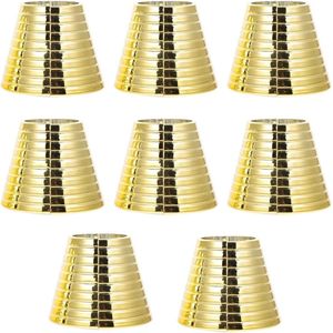 Allecto plus - Haarelastiekjes Set van 8 stuks voor meisjes - Gouden paardenstaart accessoires met haarspelden - Haarband en clip - Hoogwaardige haaraccessoires