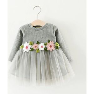 Baby Garden baby jurkje Grijs maat 74