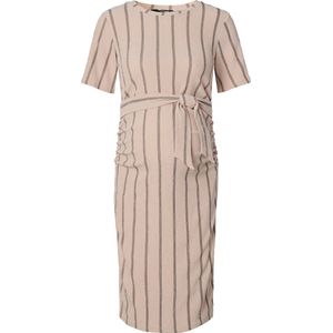 Supermom - Jurk Stripe - Zwangerschap - Korte Mouwen