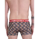 Unabux - Boxerbrief - Zwart - Wit - Rabbit
