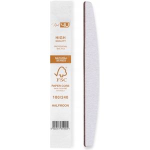 Nail4U Eco Nagelvijlen Slim 180/240 Grit - 50 Stuks FSC