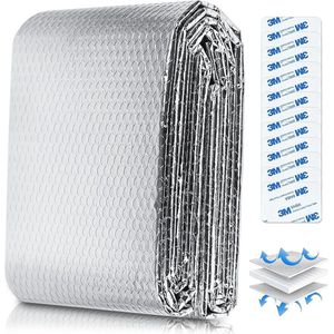Isolatiefolie voor Radiator - 0,6 m x 5 m - Dubbele Bubbelisolatie voor Energie- en Kostenbesparing