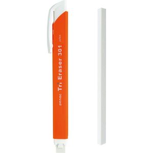 Penac Japan - Gumvulpotlood - Gum Pen - Oranje + navulling - 8.25mm x 122mm gumpotlood