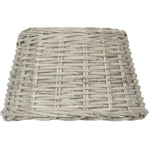 Lampenkap Hanglamp Ø 36*22 cm / E27 Beige Rotan Rond Rieten Lampenkap