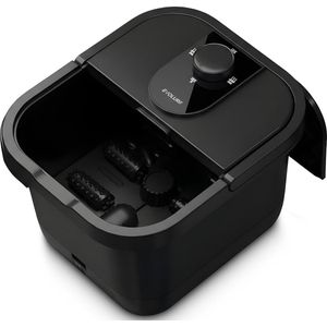 Evolure Voetenbad - Voetmassage Apparaat - Elektrisch Voetbad - Massage Rollers - Zwart
