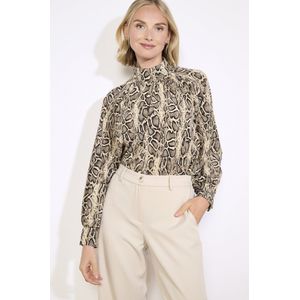 LolaLiza Blouse C Snaki 05702989 Lt Beige Dames Maat - W34