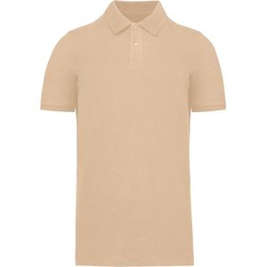 Kariban Piqué-herenpolo Bio180 K2025 - Light Sand - XS