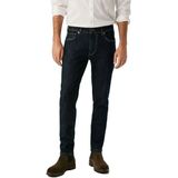 Pepe Jeans - Stanley - Tapered Jeans - Blauw - 99% Katoen 1% Elastaan