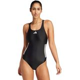 Adidas - 3 Stripes C-back - Badpak - Zwart - 42 Vrouw
