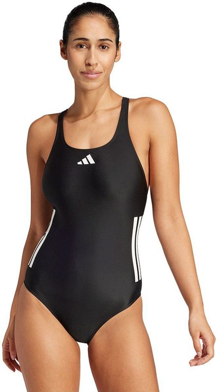 Adidas - 3 Stripes C-back - Badpak - Zwart - 42 Vrouw