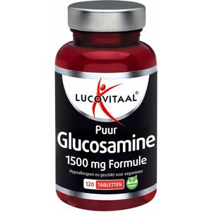 Lucovitaal - Glucosamine Puur - 1500 mg Formule - 2 x 120 Tabletten - Voordeelverpakking