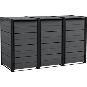 Keter Hide Away Containerberging - 3x 240L - Antraciet