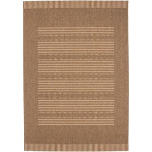 Lalee Finca- vloerkleed- karpet- sisal look- flat weave- laag polig- geweven- 160x230 cm koffie bruin