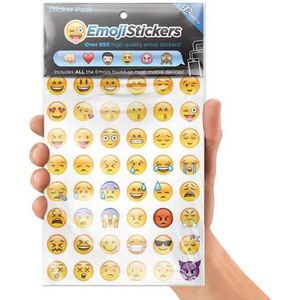 Emoji Stickers / 912 Emoticons Stickervel voor Papier / Laptop / Knutselen