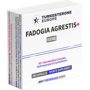 5 Pack - Fadogia Agrestis+™ 50:1 Complex met Hydroxypropyl-β-Cyclodextrine - 300 Capsules (600mg)