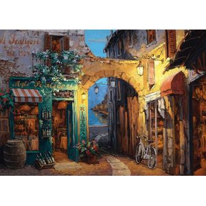 Alley at Lake Como, 1000 pcs - Puzzels