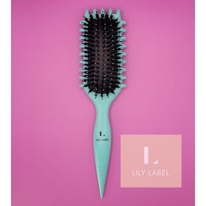 Green Original Lily Label Define Styling Brush - Bounce Curl - Bounce Curl Define Styling Brush Pink - Styling Borstel - Haarborstel - Definiërende Borstel - Curly Girl - CG Proof - Krullen - Detangler