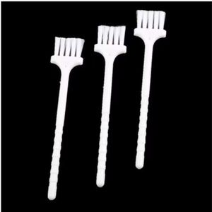 3-delige Reinigings borstelset – 13x2,5 cm – Compact -Krachtig - Lichtgewicht - Wit