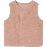 Mouwloos Baby Vest - Imitatiebont - Roze