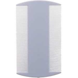 Jonyx - Luizenkam - Netenkam - Kammetje - Tegen hoofdluis - Twee kanten - Kunststof - Wit