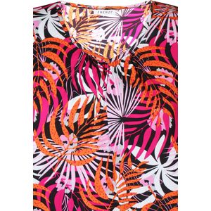 ZHENZI shirt Mavis tropische print