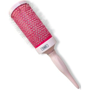THEF Professionele Föhnborstel - Krulborstel - fohnborstel - roze – maat XL