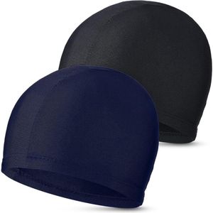 Stretch Badmuts - 2 stuks - Lichtgewicht Badmuts - Voor Dames - Heren - Kinderen