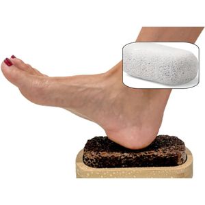 Vulkanische Pedicure Puimsteen Grijs – Per Stuk – Voor Eeltverwijdering en Exfoliatie