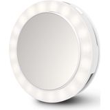 CM-20E - Selfiespiegel - Compact - 2-in-1 Functie - Ringlamp