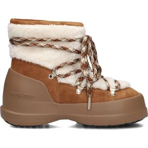 Moon Boot - Winter Snow Boots - Bruin - Dames - Leer