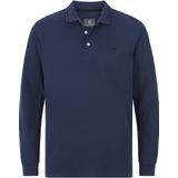 Poloshirt - Koningsblauw - ELLIS - Lange Mouwen