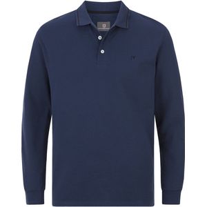 Poloshirt - Koningsblauw - ELLIS - Lange Mouwen
