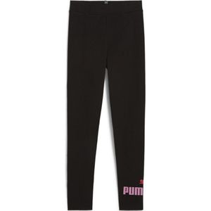 PUMA ESS Logo Leggings G Meisjes Sportlegging - PUMA Black-Mauved Out - Maat 176