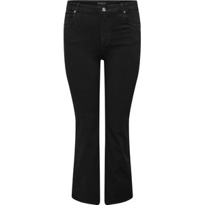 Carwilly - Flared Fit Jeans - High Waist - Plus Size