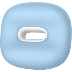 Kniekussen - Kniekussen voor zijslapers - Memory Foam beenkussen voor zijslapers - Kniekussen Voor in Bed - Tussenbeenkussen voor ischias - lage rugpijn - elastische band - voor Zijslapers - blauw