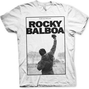 Rocky Heren Tshirt -S- Balboa It Ain't Over Wit