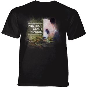 T-shirt Protect Giant Panda Black KIDS L