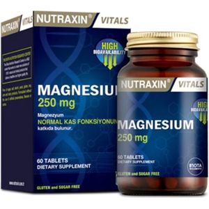 Nutraxin Magnesium Citrate 250 mg 60 Stuks