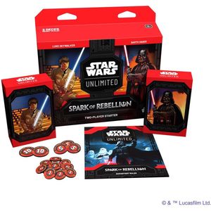 Star Wars Unlimited Spark of Rebellion 2-Player Starter pack